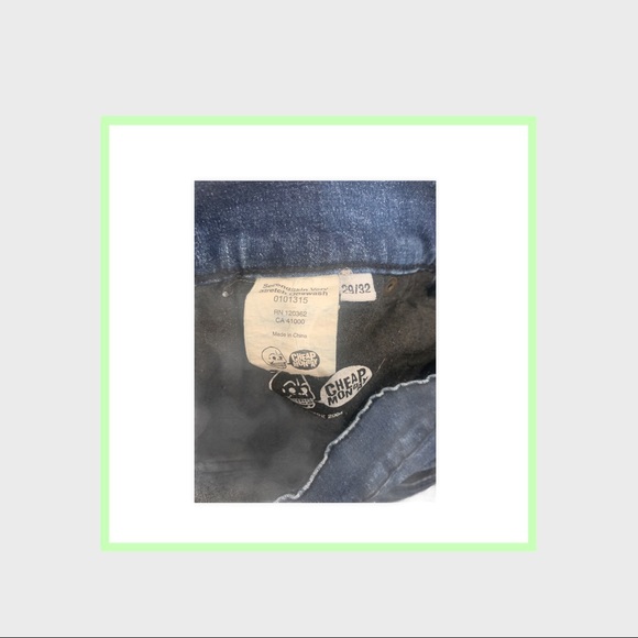 Cheap Monday second skin medium wash jeans - Picture 3 of 3